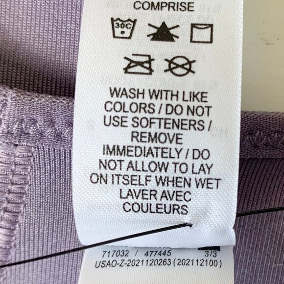 NWT Nike Dri-Fit Bra & Leggings 2 Piece Set, Small, Purple/Blue Color - Picture 9 of 16